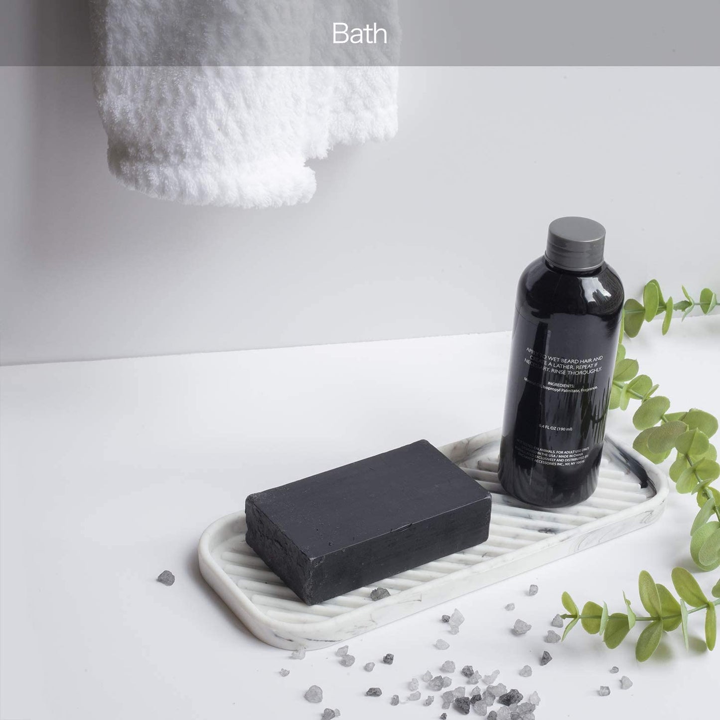 Social Clean Silicone Sponge Holder - Kitchen Sponge Holder, Silicone Soap Tray, Dishwashing Soap Holder (Black)