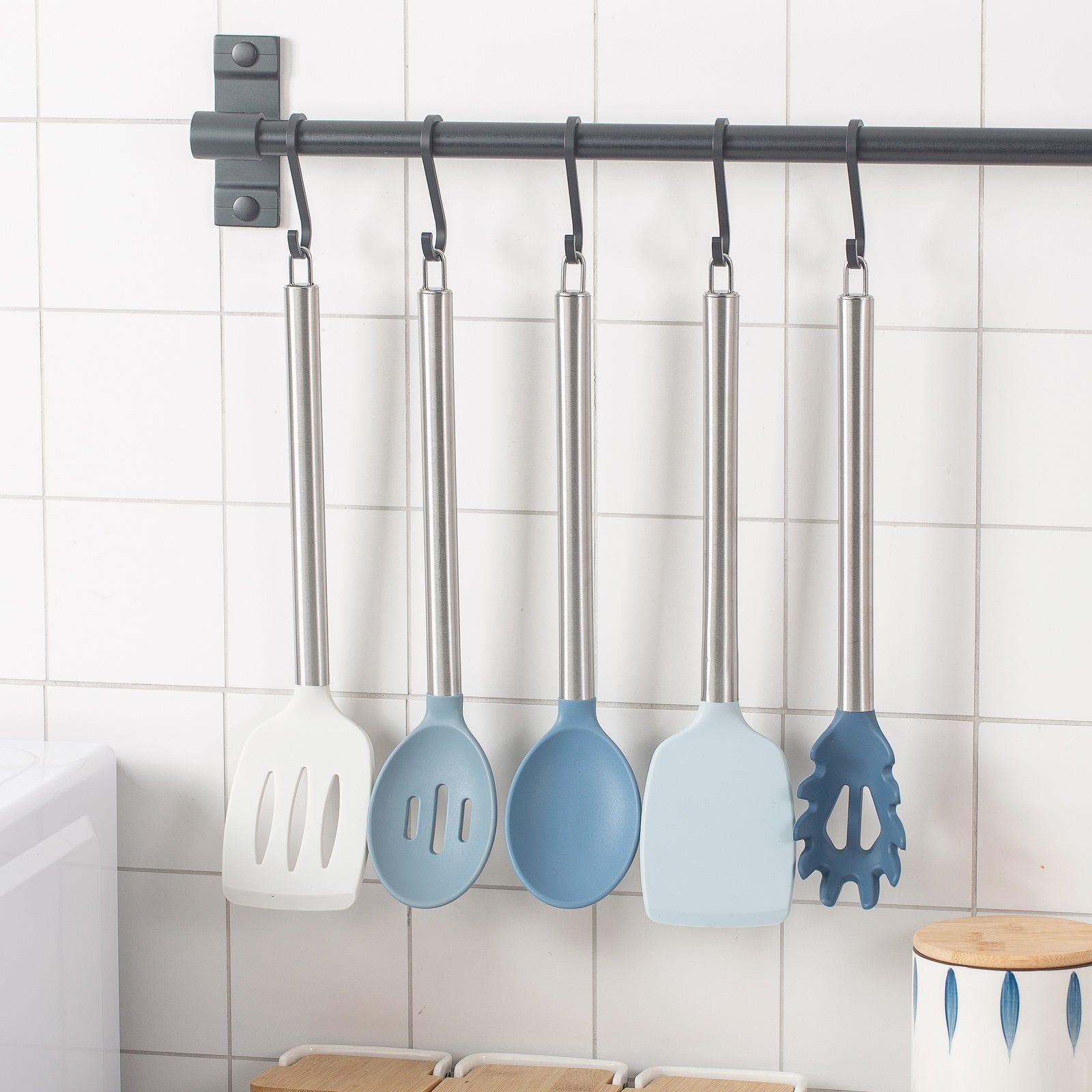 MorningSave: Cook with Color 18-Piece Kitchen Essentials Set